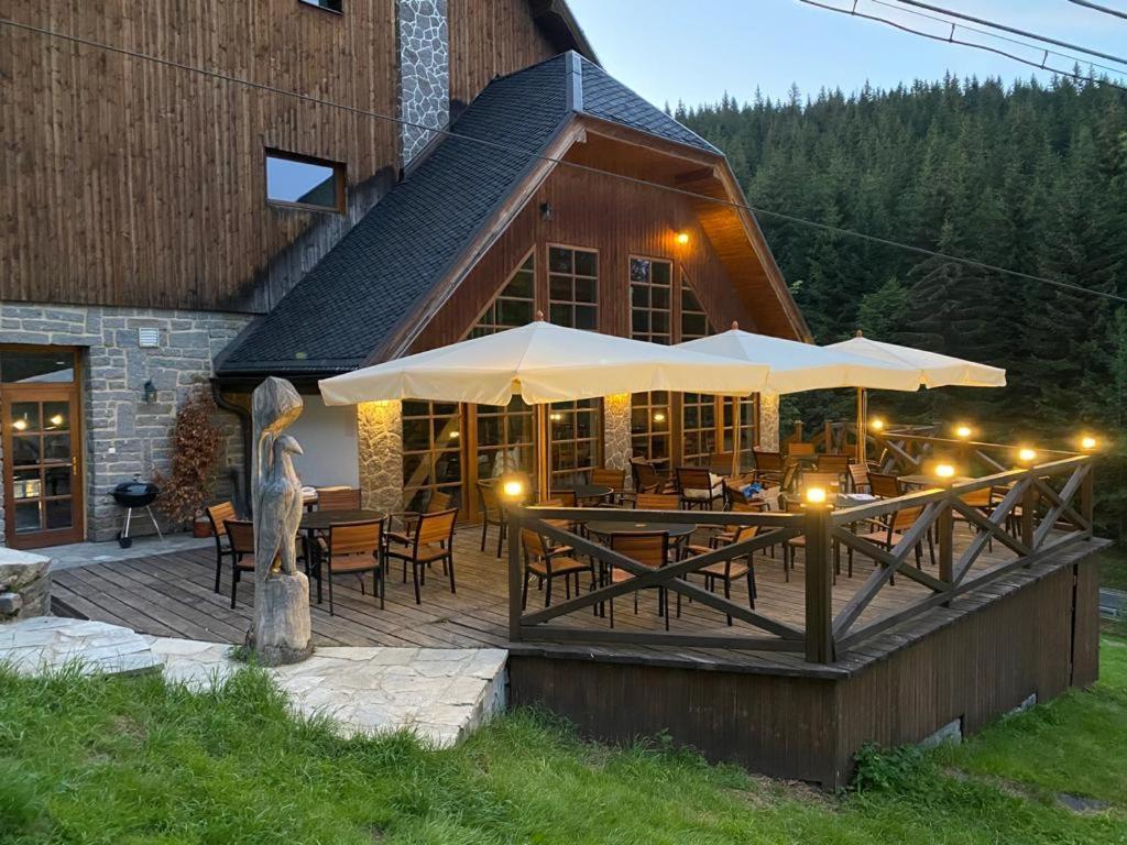 Horsky Hotel Vidly Karlova Studánka Buitenkant foto