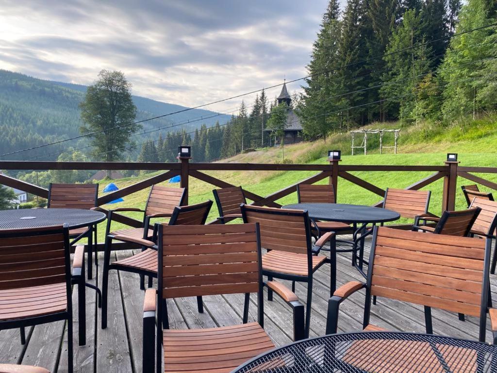 Horsky Hotel Vidly Karlova Studánka Buitenkant foto